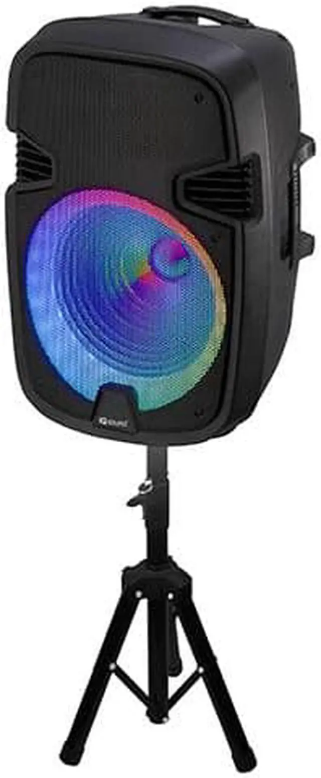 Alt view image 2 of 6 - Supersonic 15 Inch Portable Bluetooth Speaker with TWS Model IQ-5715DJBT With Remote control