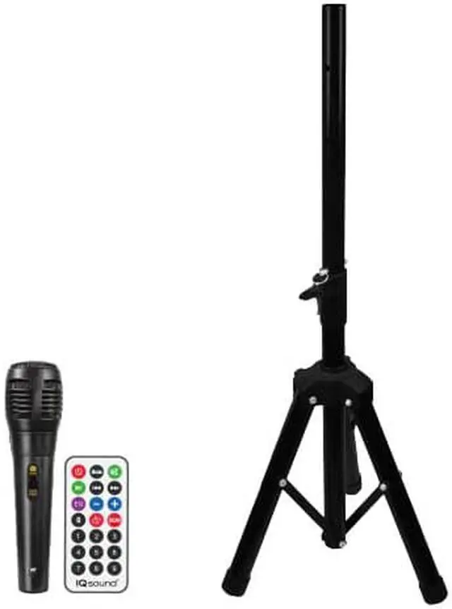 Alt view image 3 of 6 - Supersonic 15 Inch Portable Bluetooth Speaker with TWS Model IQ-5715DJBT With Remote control