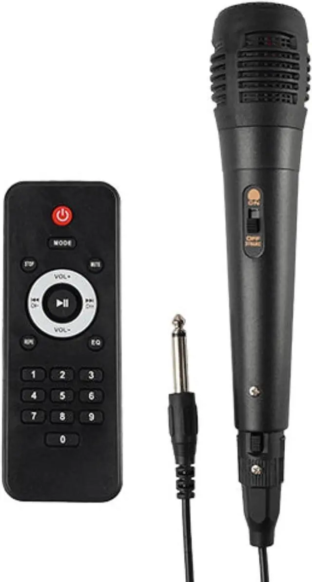 Alt view image 12 of 15 - Supersonic IQ Sound Sound Traveler 20 Watt Portable Backpack Speaker Microphone IQ-8265BT