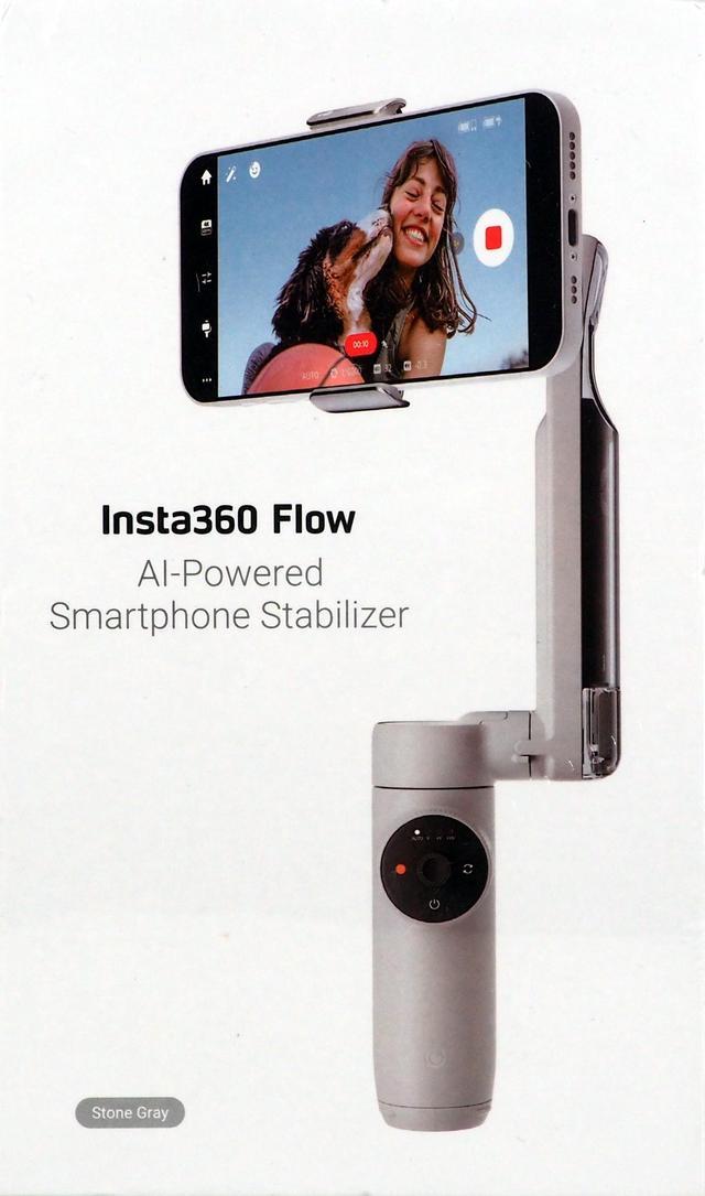 Insta360 Flow Gimbal Stabilizer for Smartphone Creator Kit, Gray