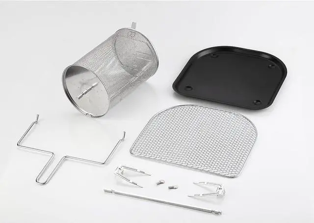 Alt view image 6 of 6 - National NA3004AFBLK 12 Qt. 3-in-1 Air Fryer, Oven, & Dehydrator