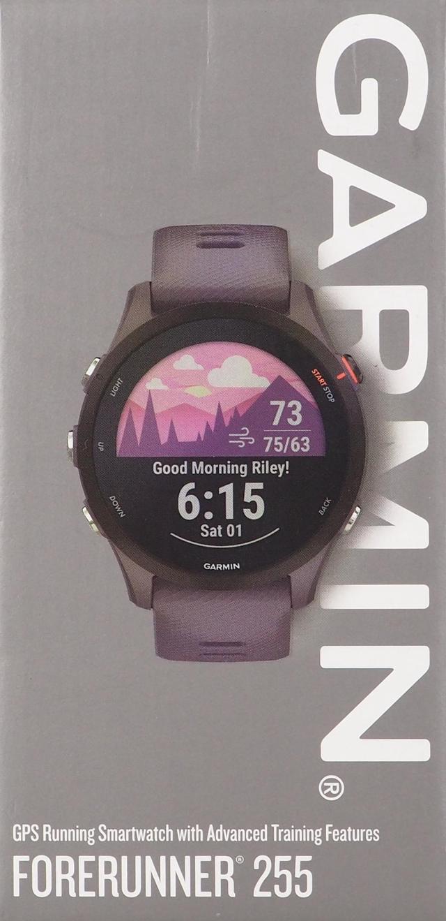 Alt view image 12 of 17 - Garmin Forerunner 255, Slate Gray | Smart Watch 010-02641-00