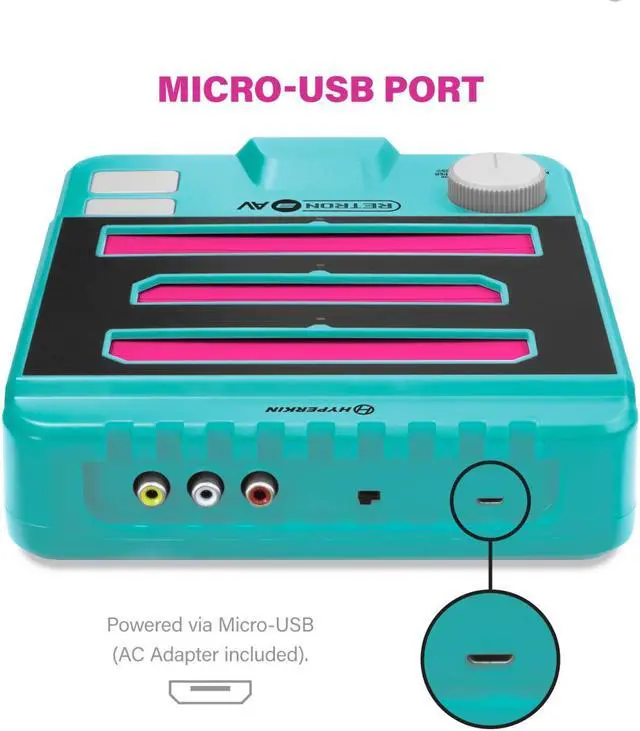 Alt view image 7 of 7 - Hyperkin RetroN 3 AV Console for NES, SNES,Super Famicom, Genesis/Mega Drive Hyper Beach M07168-HYB