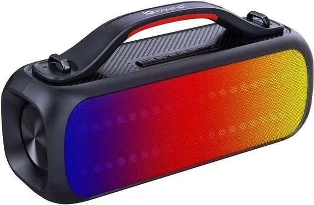 Alt view image 2 of 3 - Supersonic Bluetooth Portable Rechargeable Speaker with RGB Light Panel IQ-3535RGB