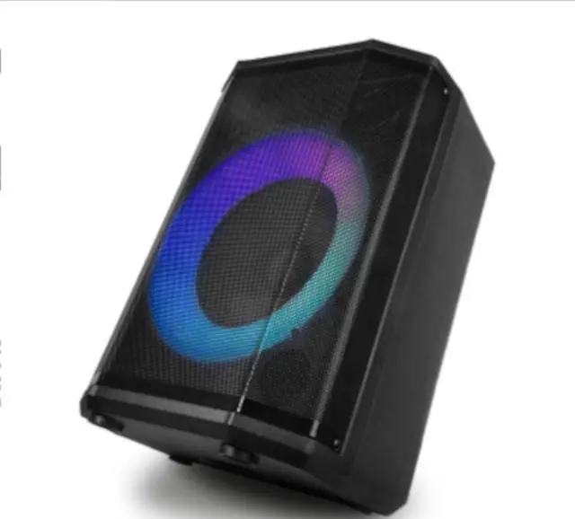 Alt view image 2 of 6 - Supersonic 8 Portable Bluetooth Speaker True Wireless Stereo, Fm, Rechargeable Battery IQ-6708DJBT