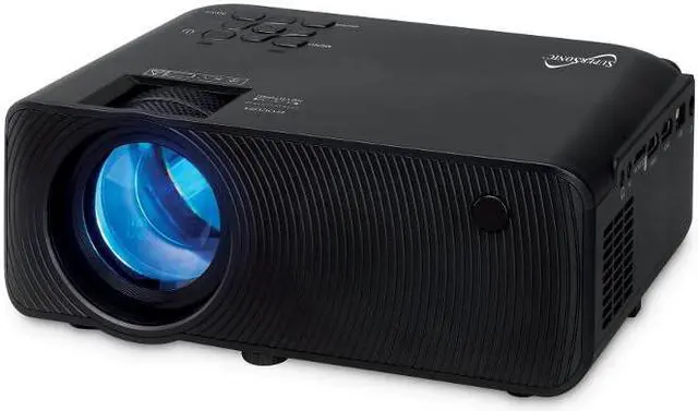 Alt view image 4 of 8 - Superesonic SC-82P Home Theater Projector with Bluetooth