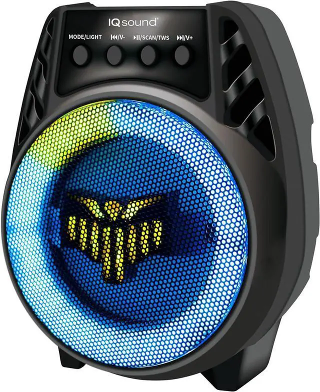 Main image of Supersonic 4" Portable Bluetooth Speaker IQ-1804BT