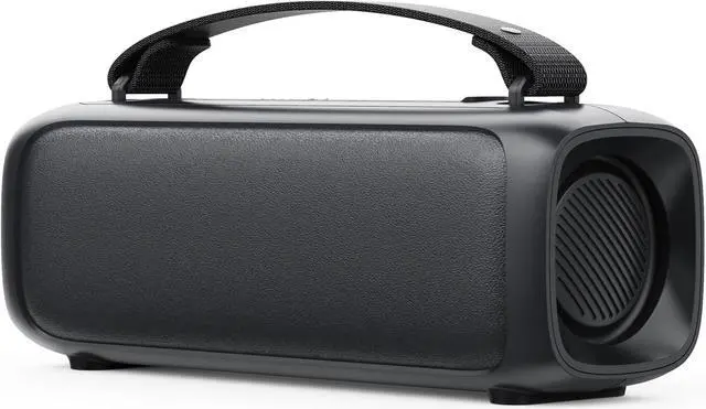 Alt view image 3 of 7 - Supersonic IQ Sound IQ-3520RGB 2.0CH Portable Bluetooth Speaker with RGB Panel, IPX5 Water Resistance