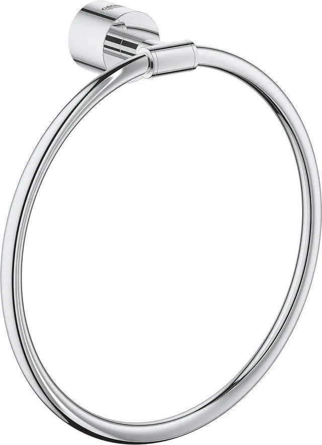 Alt view image 4 of 6 - GROHE 40307003 Atrio, Towel Ring Starlight Chrome, 21.0 x 21.0 x 5.5 cm