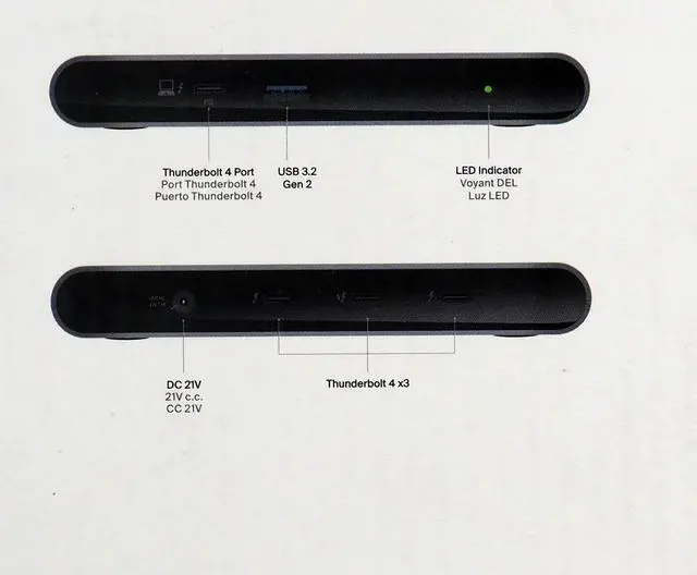 Alt view image 4 of 10 - Belkin Thunderbolt 4 - 5-in-1 Core Hub Solution - Gray INC013ttSGY