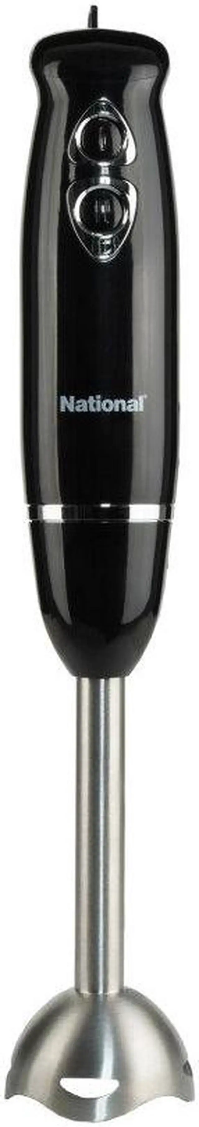 Alt view image 2 of 8 - National 4-in-1 Multi-Purpose Immersion Hand Blender, Mash, Chop and Whisk NA-3104HB Black
