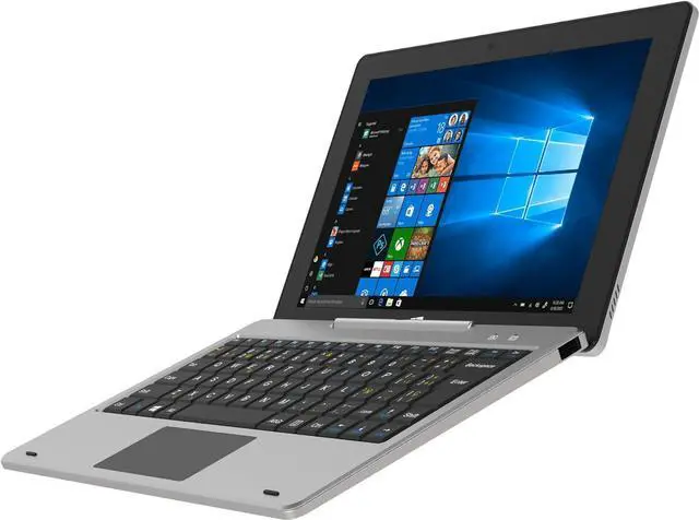 Alt view image 7 of 7 - Supersonic 10.1-inch Tablet with Detachable Keyboard, Windows 11 Tablet Intel Celeron CPU SC-5032WKB