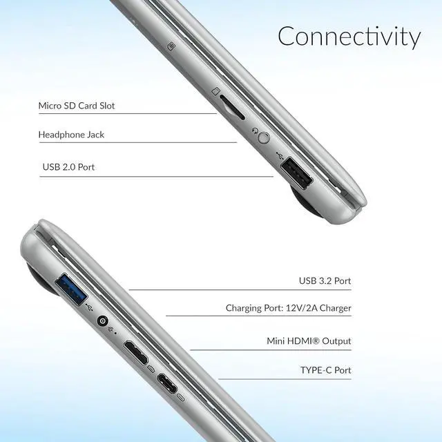 Alt view image 12 of 14 - Supersonic 14-inch FHD Notebook Laptop, Intel Celeron N4120, 128GB, 4GB RAM, Windows 11, SC-5514WNB