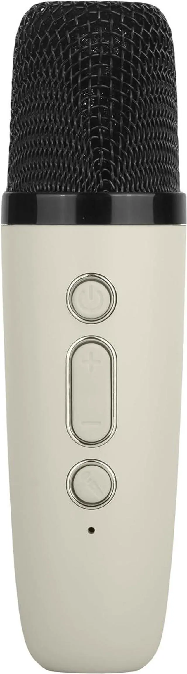 Alt view image 7 of 7 - IQ Sound Mini Karaoke Bluetooth Speaker Wireless Microphone, RGB Lights, Voice Effects IQ-708K White