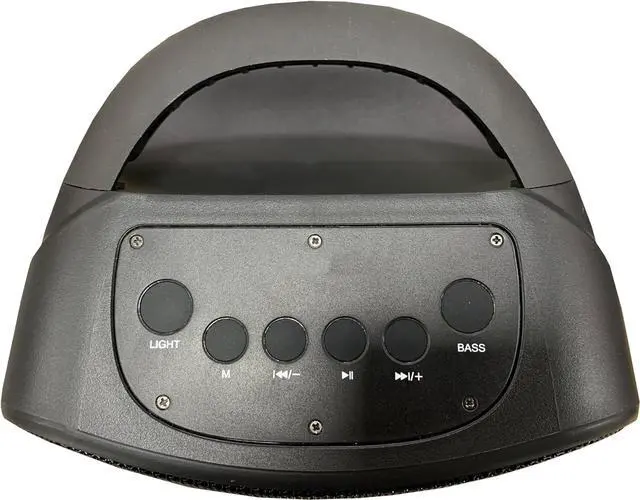 Alt view image 9 of 10 - Supersonic IQ-1965BT 6.5” Portable Bluetooth Speaker True Wireless Technology