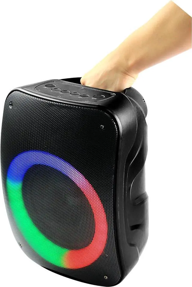 Alt view image 10 of 10 - Supersonic IQ-1965BT 6.5” Portable Bluetooth Speaker True Wireless Technology