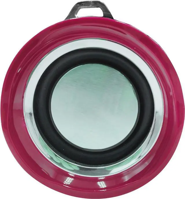 Alt view image 6 of 6 - Supersonic Portable Bluetooth Wireless Speaker Built-in Mic, USB/SD/AUX, FM SC-2322BT Red
