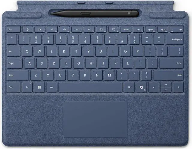 Alt view image 5 of 7 - Microsoft Surface Slim Pen (2nd Edition) and Pro Flex Keyboard for Pro (11th Edition), Pro 9, Pro 8 Sapphire