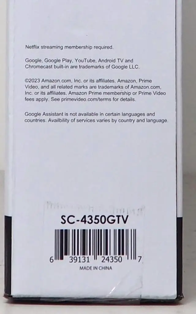 Alt view image 14 of 14 - Supersonic 43 Inch Google Smart LED TV SC-4350GTV