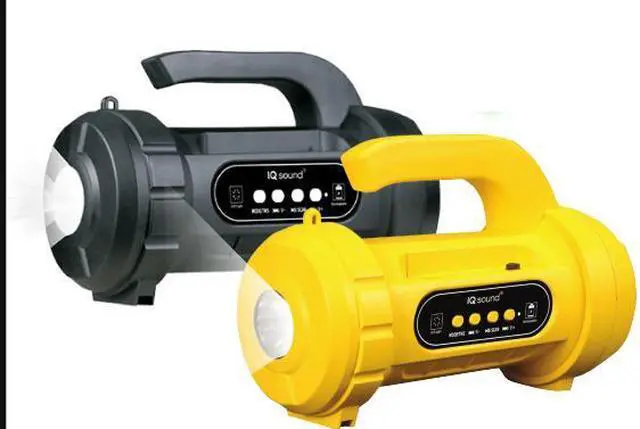 Alt view image 2 of 5 - Supersonic SC-1096BT Rechargeable Bluetooth Speaker with True Wireless Stereo (TWS) Technology, FM Radio and Built-in LE