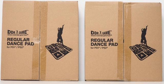 Alt view image 5 of 6 - Two Dance Revolution Dance Pads for PlayStation 2 & PS One (Requires PlayStation 1 or 2 Video game console)
