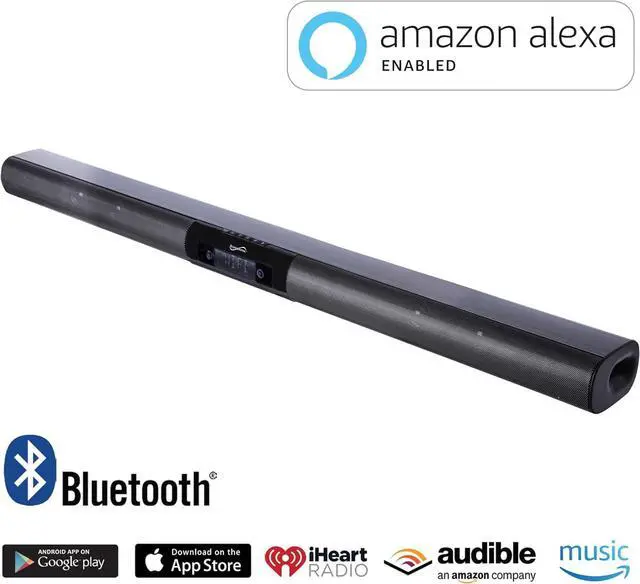 Alt view image 6 of 9 - Supersonic - SC-1419SBA - Supersonic Bluetooth Smart Speaker - Alexa Supported - Bluetooth - Bluetooth Pairing - Alexa Supported