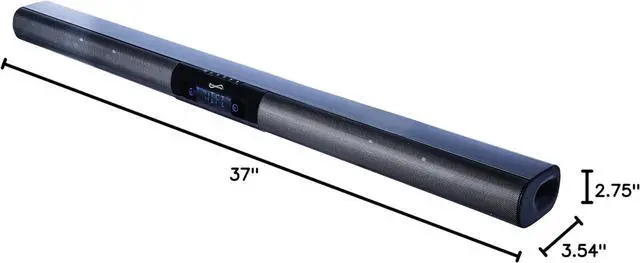 Alt view image 9 of 9 - Supersonic - SC-1419SBA - Supersonic Bluetooth Smart Speaker - Alexa Supported - Bluetooth - Bluetooth Pairing - Alexa Supported