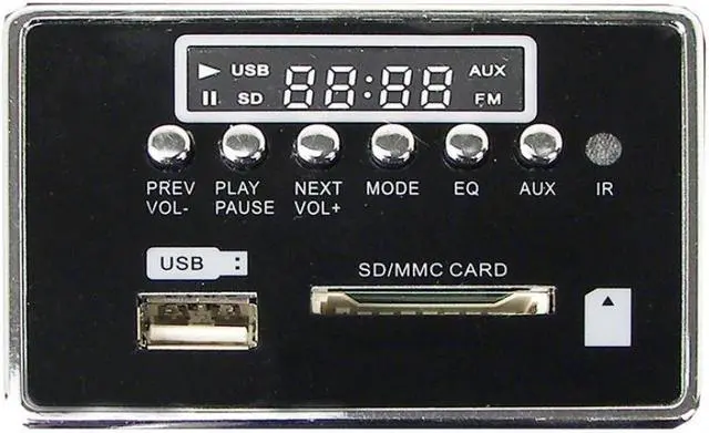 Alt view image 6 of 10 - Supersonic SC-1126BT Bluetooth Multimedia Speaker System  FM Radio, SD/USB, Remote Control | 25W RMS