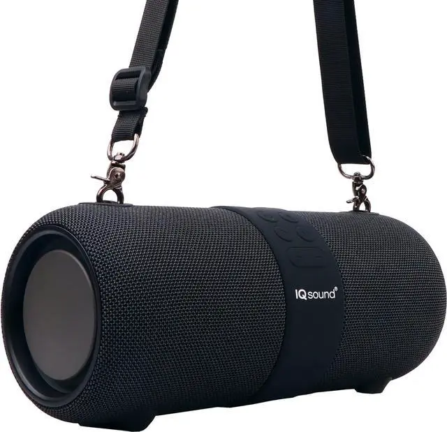Alt view image 5 of 8 - supersonic iq-2323bt iq-2323bt dual 3-inch 14-watt portable true wireless stereo bluetooth rechargeable speaker with fm radio, microphone, and rgb lights