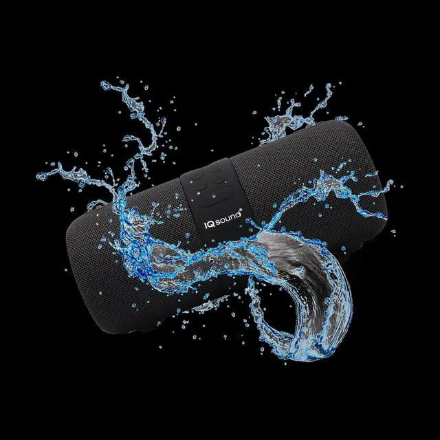 Alt view image 7 of 8 - supersonic iq-2323bt iq-2323bt dual 3-inch 14-watt portable true wireless stereo bluetooth rechargeable speaker with fm radio, microphone, and rgb lights