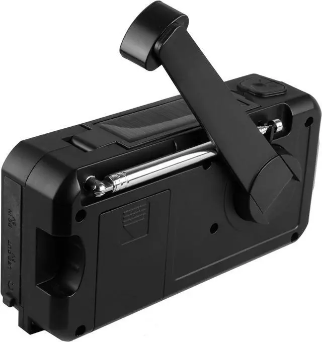 Alt view image 4 of 6 - Supersonic SC-1078ERN Guardian Multi-powered Emergency Radio, with AM/FM/NOAA Weather Alerts, Rechargeable Battery, Sola