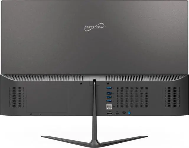 Alt view image 3 of 9 - Supersonic SC-5524AIO 24" Windows All-in-1 Desktop Computer, Intel Quad-Core N100, 256GB SSD, 8GB RAM, UHD Graphics 600