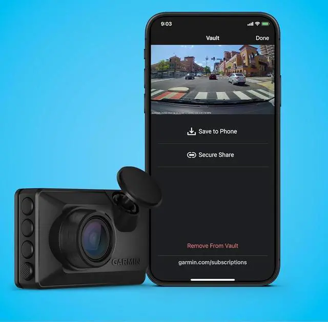 Alt view image 10 of 15 - Garmin Dash Cam X110