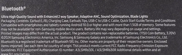 Alt view image 9 of 17 - Samsung Galaxy Buds3 Pro Earset - Stereo - True Wireless - Bluetooth - Earbud - Binaural - In-ear - White