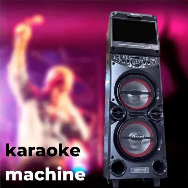 Alt view image 7 of 10 - Supersonic IQ-5910DJWK 2 x 10" WiFi Karaoke Speaker System +14" Tablet  +USB/SD/AUX +Mic and Remote Control