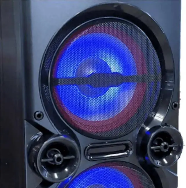 Alt view image 8 of 10 - Supersonic IQ-5910DJWK 2 x 10" WiFi Karaoke Speaker System +14" Tablet  +USB/SD/AUX +Mic and Remote Control