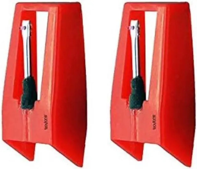 Alt view image 4 of 7 - Boytone Pack of 2, Sapphire Tipped Ceramic Replacement Needle for Turntables