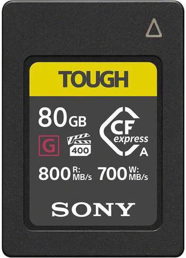 Alt view image 10 of 15 - Sony TOUGH 80GB CFexpress Type A Memory Card #CEAG80T