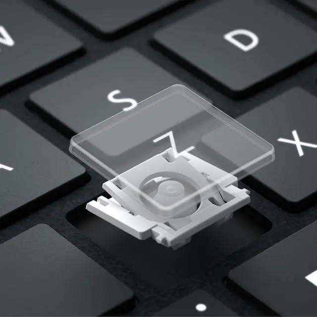 Alt view image 6 of 6 - Microsoft Surface Slim Pen (2nd Edition) and Pro Keyboard for Pro (11th Edition), Pro 9, and Pro 8 Dune