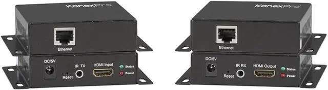 Alt view image 8 of 19 - KanexPro NetworkAV HDMI over IP Extender Transmitter/Receiver Set EXT-AVIP120M