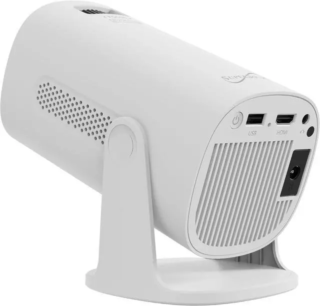 Alt view image 9 of 13 - Supersonic SC-92P Smart Wi-Fi HD Projector  720p Native, 1080p Support, 1760 Lumens, Galaxy Light Effects, Bluetooth, Built-in Apps, HDMI/USB, Mirror Cast | Rotatable