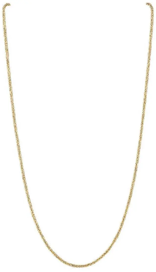 Main image of Solid 925 Sterling Silver 14K Gold Plated 22" 2.5MM Diamond Cut Rope Chain Necklace Italy for Men & Women stamped 0.925