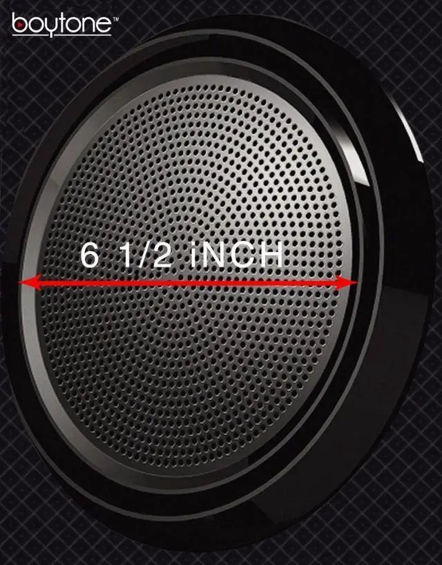 Alt view image 15 of 20 - Boytone BT-210FD Wireless Bluetooth 30W Speaker System with FM Radio & Remote Control for Smartphones, Tablets, Desktop