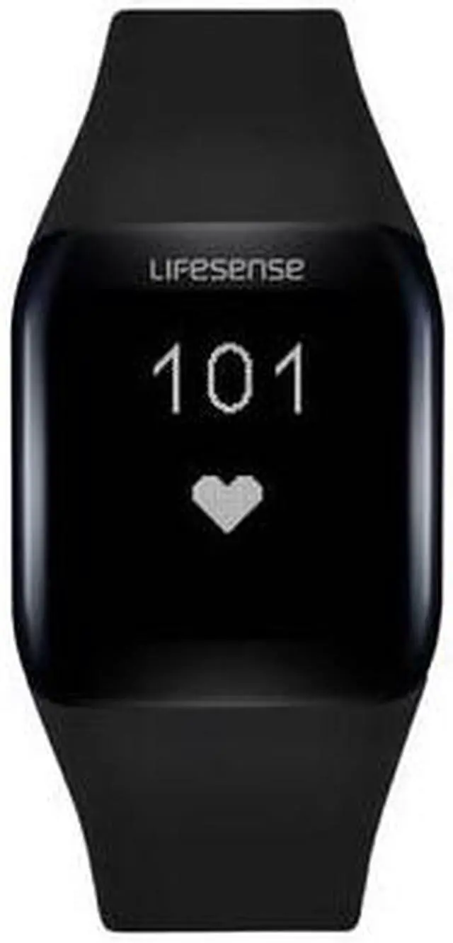Alt view image 2 of 3 - Lifesense WB-LSWATCH Smart Watch (Black)