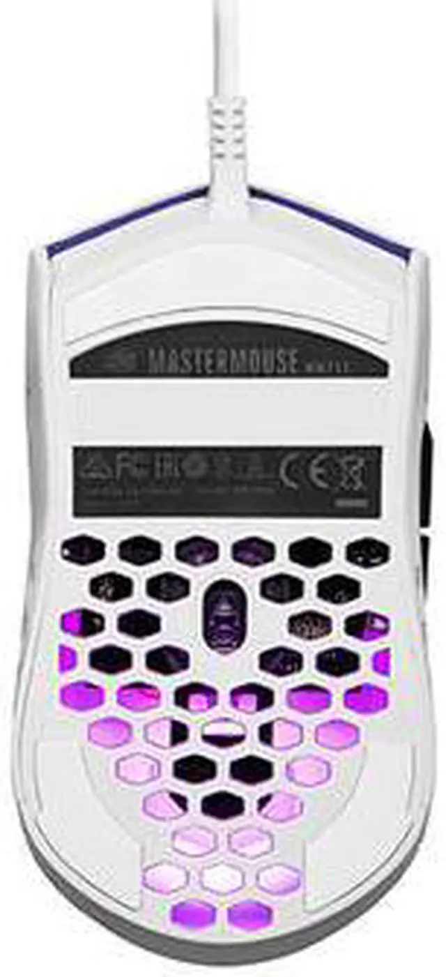 Alt view image 10 of 20 - Cooler Master MasterMouse MM MM711 Gaming Mouse MM711WWOL1