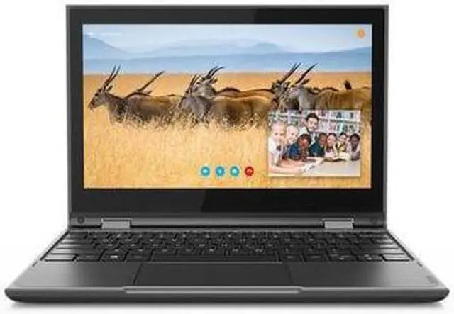 Alt view image 11 of 15 - Lenovo 300e Windows 2nd Gen 81M90001US 11.6" Touchscreen LCD 2 in 1 Notebook - Intel Celeron N4100 Quad-core (4 Core) 1.10 GHz - 4 GB LPDDR4 - 64 GB Flash Memory - Windows 10 Pro 64-bit (English) - 1366 x 768 - In-plane Switching (IPS) T...