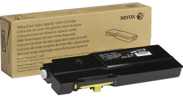 Alt view image 2 of 12 - Xerox 106R03525 Extra High Yield Toner Cartridge - Yellow