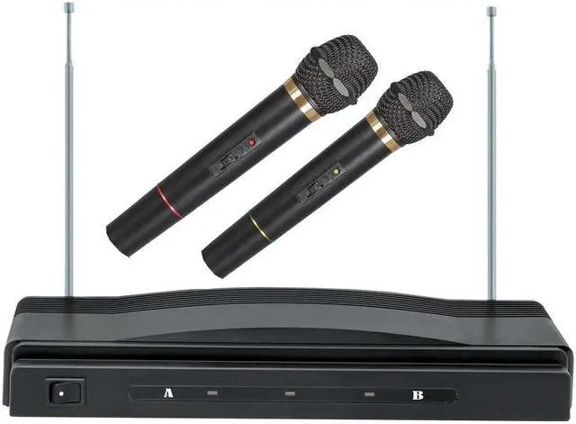 Alt view image 7 of 16 - Supersonic SC-900 Professional Wireless Dual Microphone System