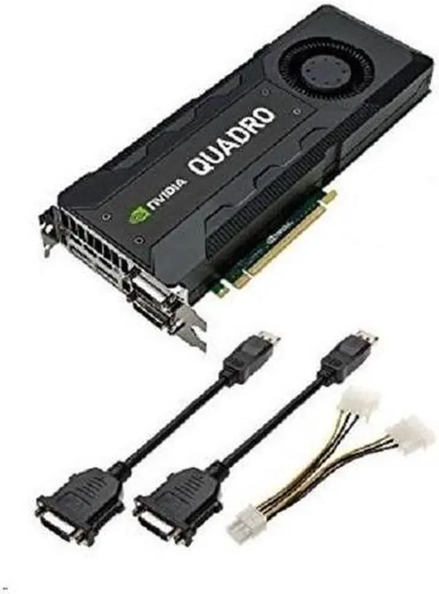 Alt view image 4 of 12 - HP NVIDIA Quadro K5200 8GB Graphics Card NVIDIA Quadro K5200;: GK110-850-B1,2304 CUDA core; Power: 150 Watt