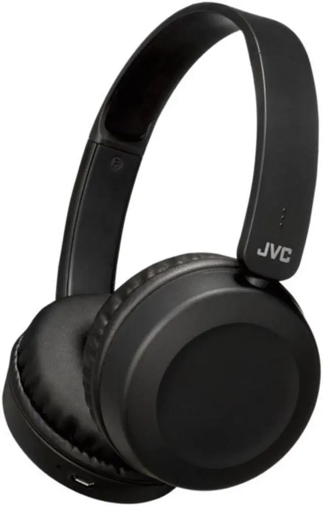 Alt view image 10 of 20 - JVC HAS31BTB Foldable Bluetooth On-Ear Headphones (Carbon Black)